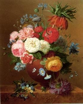 unknow artist Floral, beautiful classical still life of flowers.089 Spain oil painting art